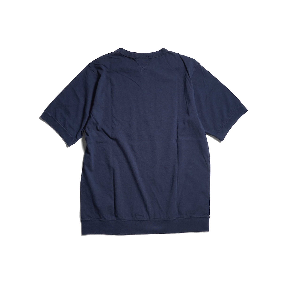 Jackman / RIB T-Shirt (Navy) 背面