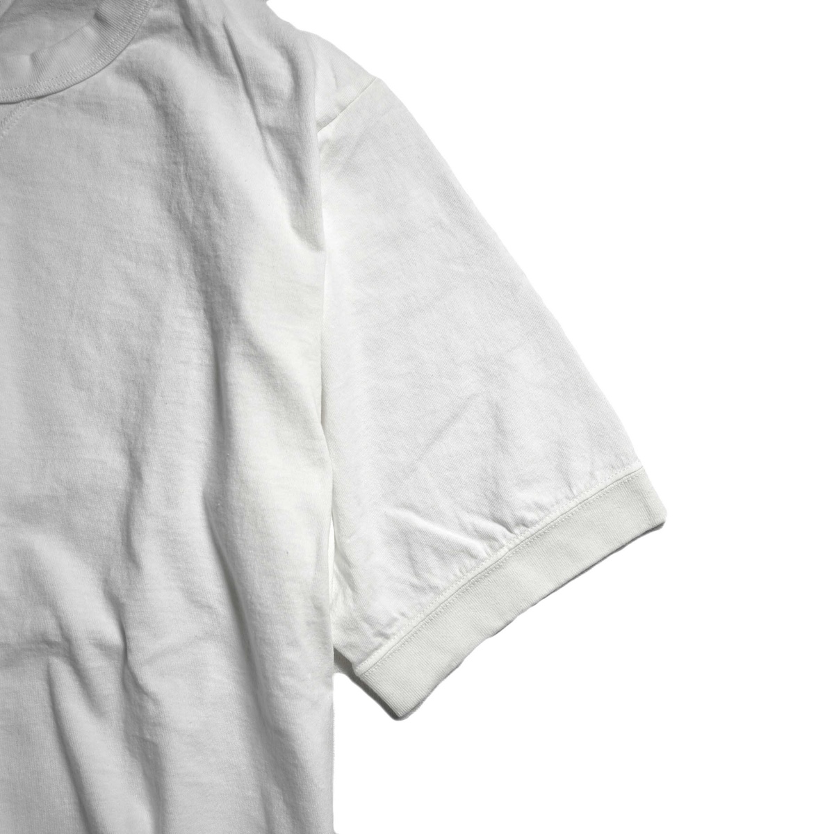 Jackman / RIB T-Shirt (White)袖