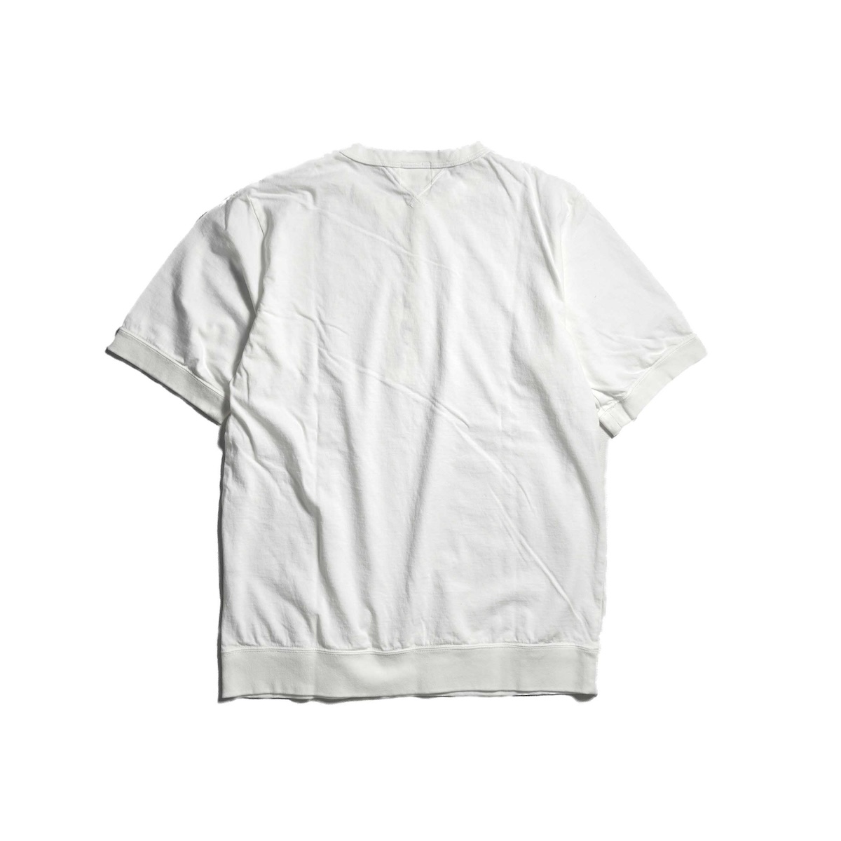 Jackman / RIB T-Shirt (White)背面