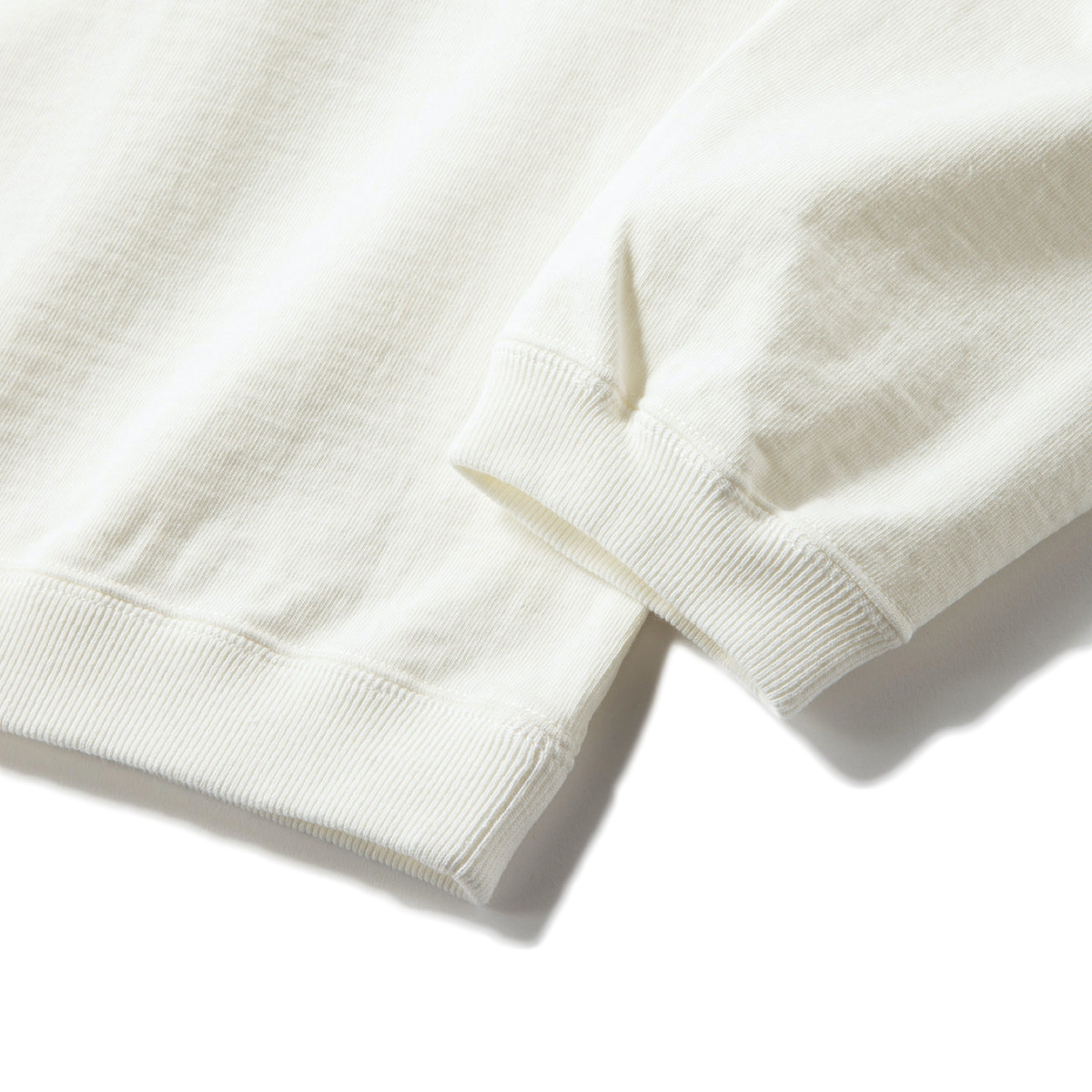 Jackman / Dotsume Rib LS T-Shirt (offwhite)