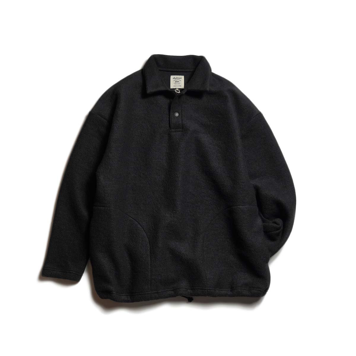 Jackman / Wool HIMO Polo (Black)