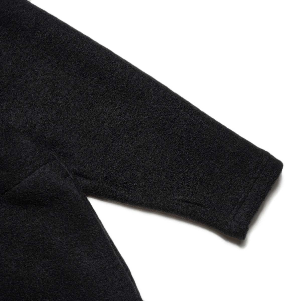 Jackman / Wool HIMO Polo (Black) 袖