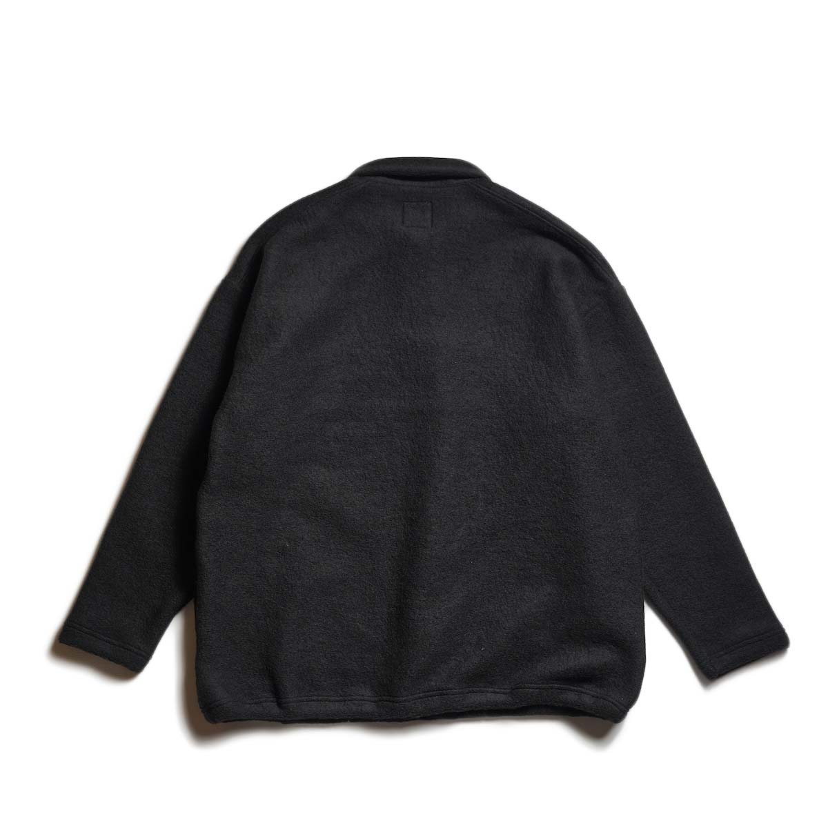 Jackman / Wool HIMO Polo (Black) 背面