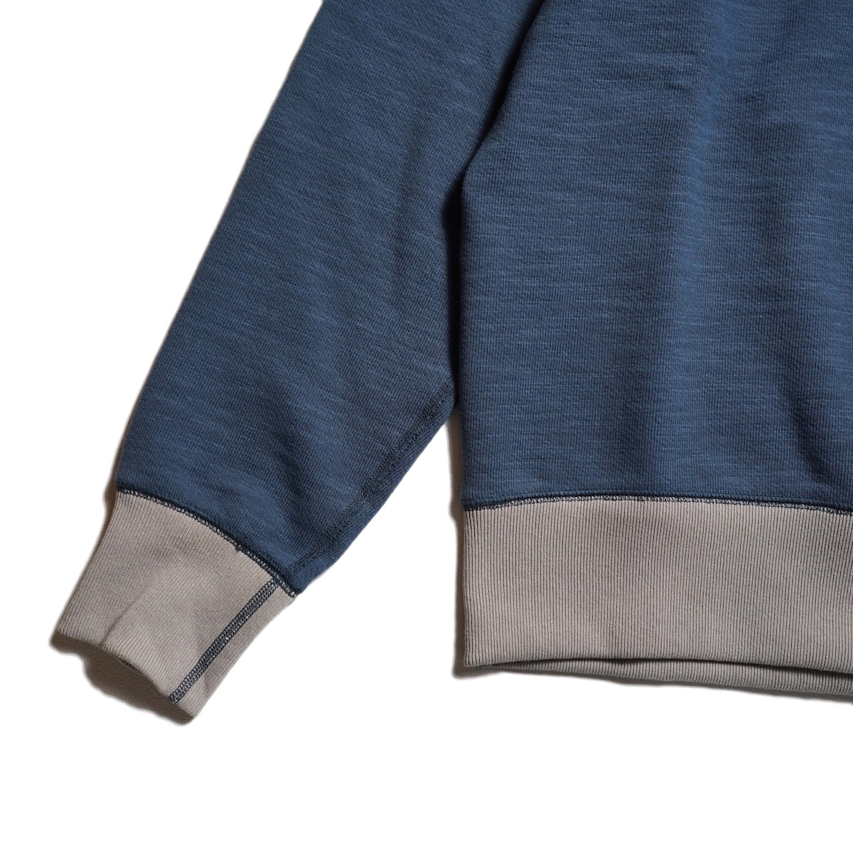 Jackman / GG Sweat Crewneck (Night Bench x Gry)  袖リブ
