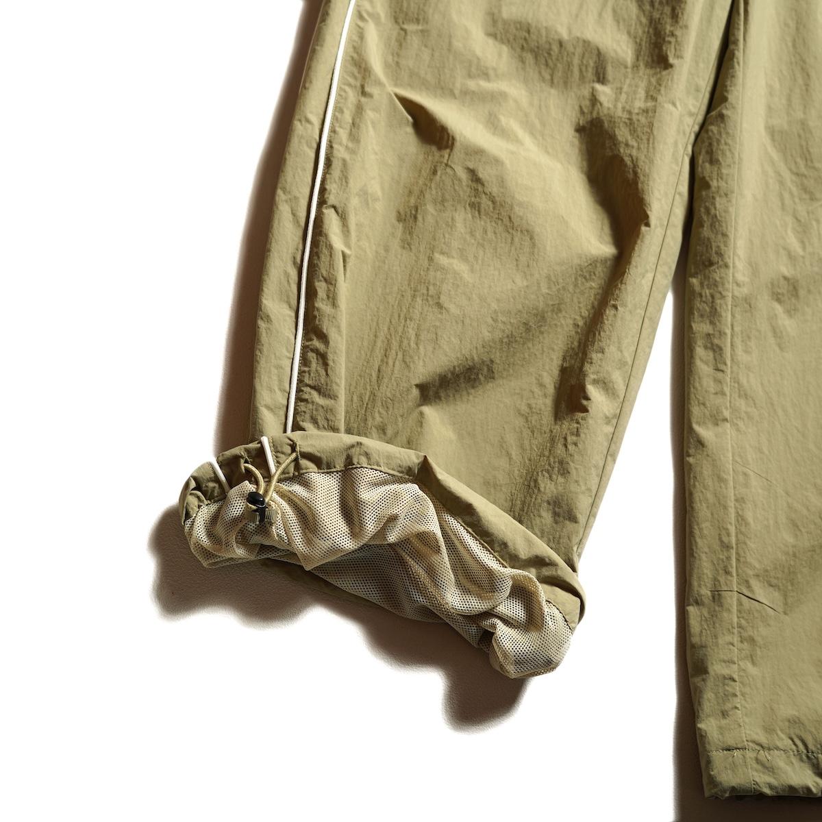 JANE SMITH / NYLON TASLAN TACTICAL TRAINING PANTS (Sand) 裾アジャスター