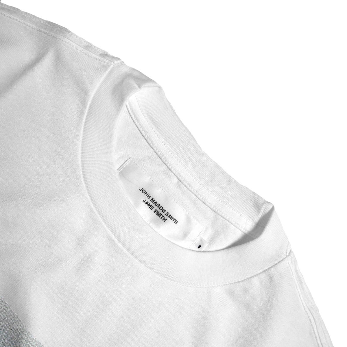 JANE SMITH / JAI TANJU Y.O.D. SHOOT S/S T-SHIRT (White) ネック