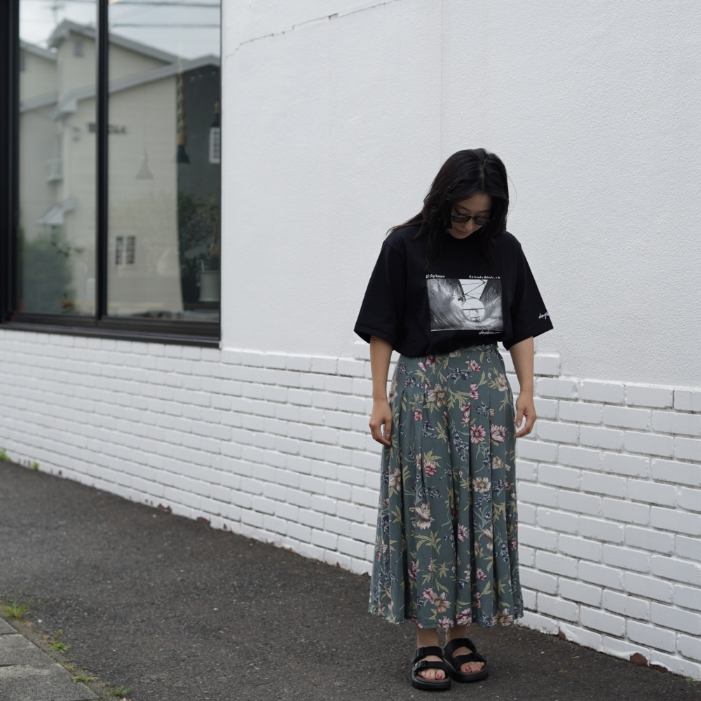 JANE SMITH / IVORY SERRA REDONDO BEACH, CA S/S T-SHIRT 155cm/sizeS 着用①