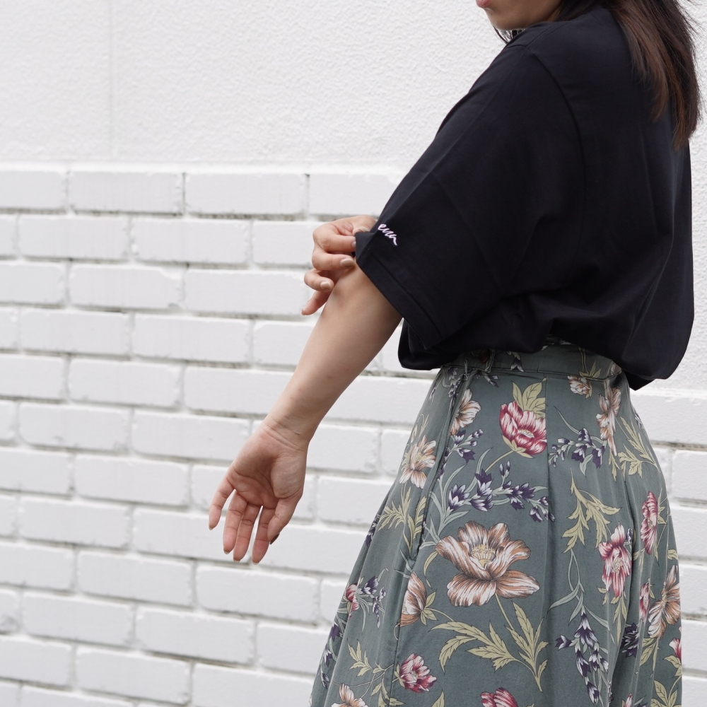 JANE SMITH / IVORY SERRA REDONDO BEACH, CA S/S T-SHIRT 155cm/sizeS 着用③