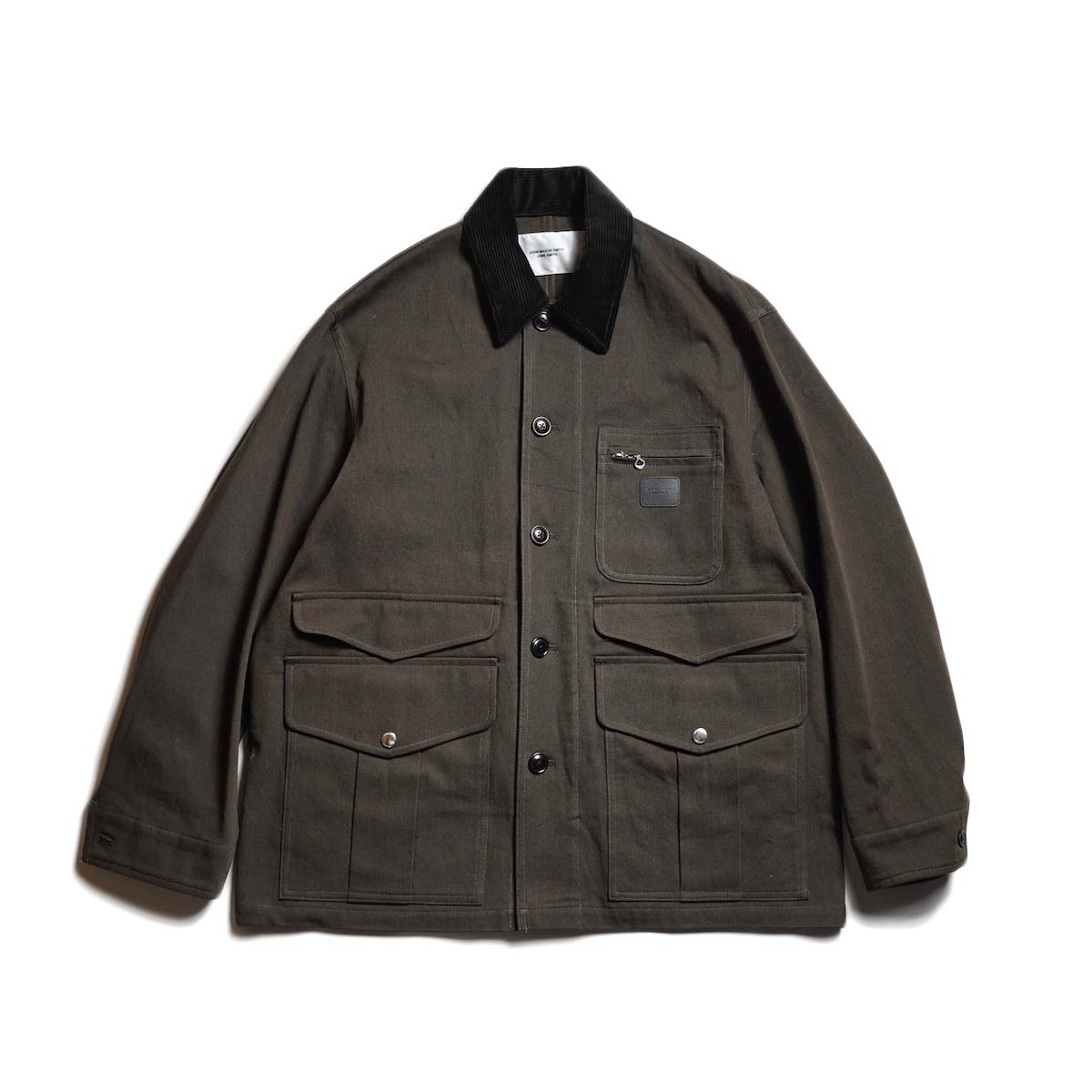 JANE SMITH / COTTON GABARDINE HUNTING JACKET (Brown)