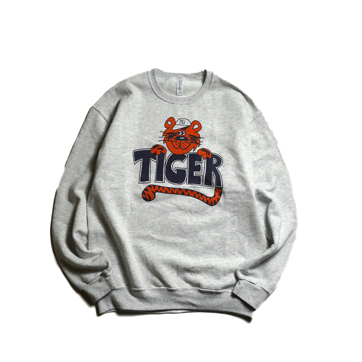 JERZEES / TIGER CREW SWEAT (Ash)
