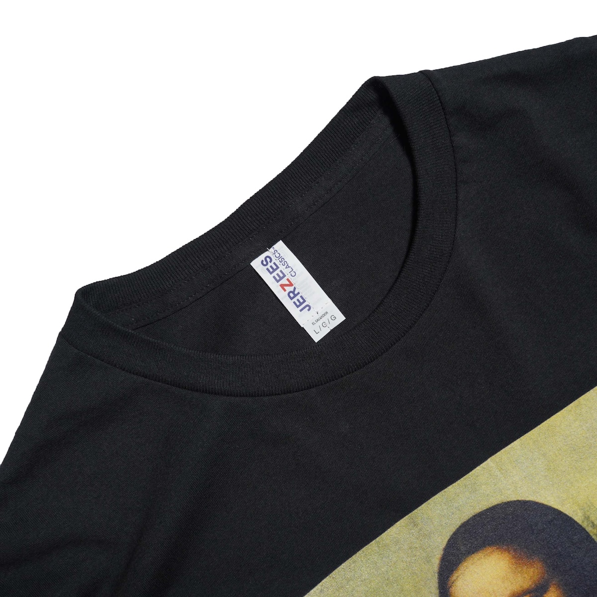 JERZEES / "MONA LISA" LS TEE (Black) ネック