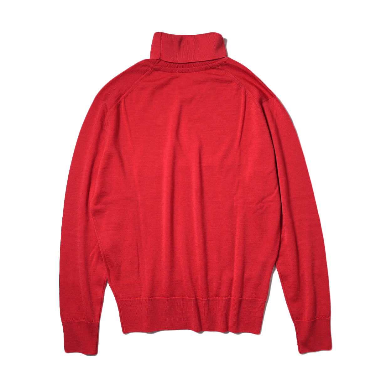JOHN SMEDLEY / SWEATER RC LS (Holly Berry) 背面