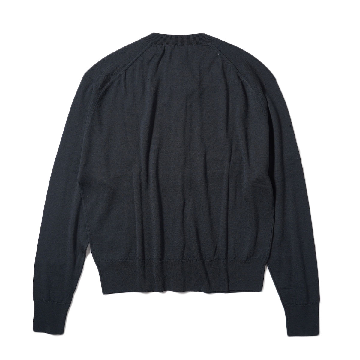 新品タグ付き　JOHN SMEDLEY　CARDIGAN SWEATER LS JOHNJOHN SMEDLEY / CARDIGAN RN LS (Black)
