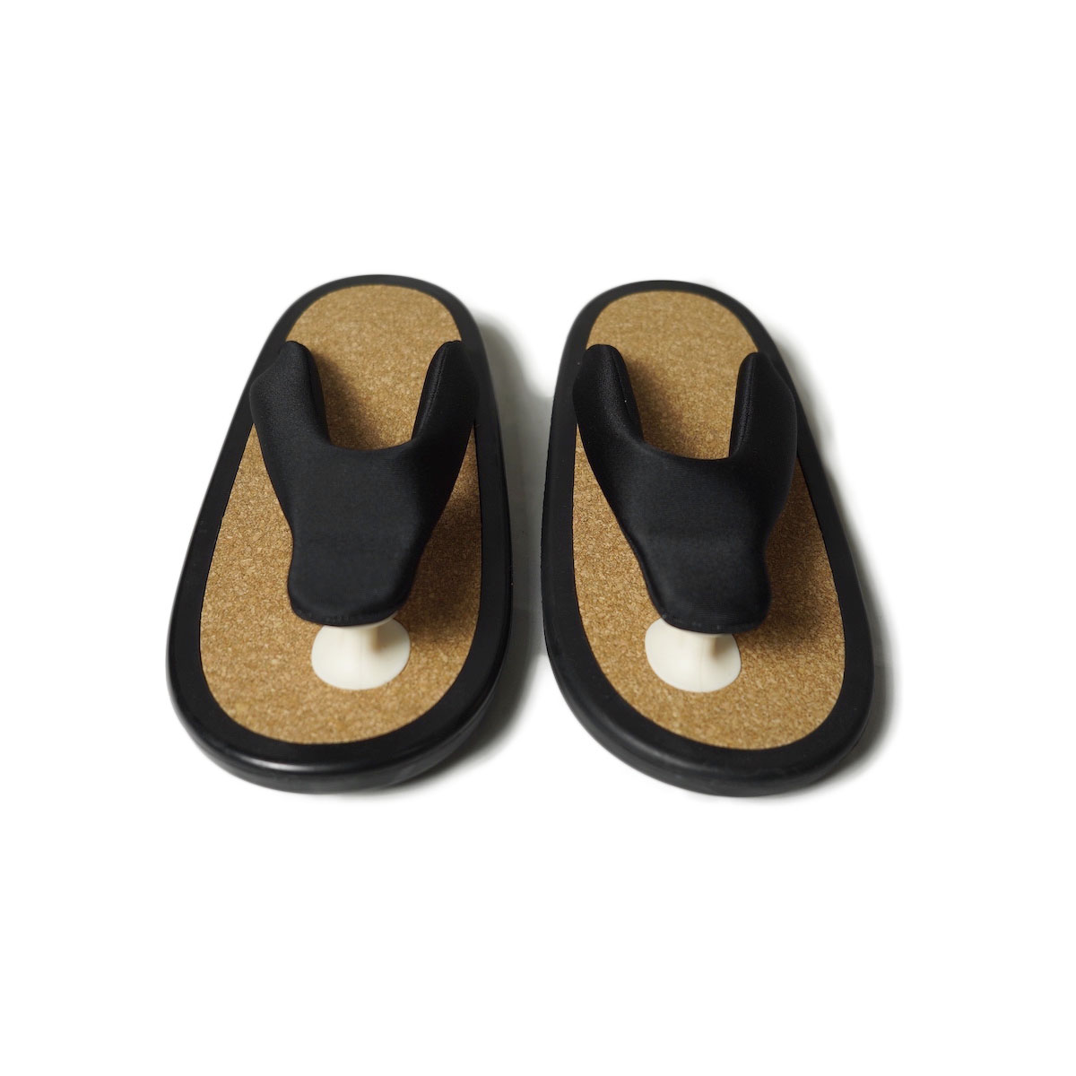 JOJO / Beach Sandal (BLACK × CORK)