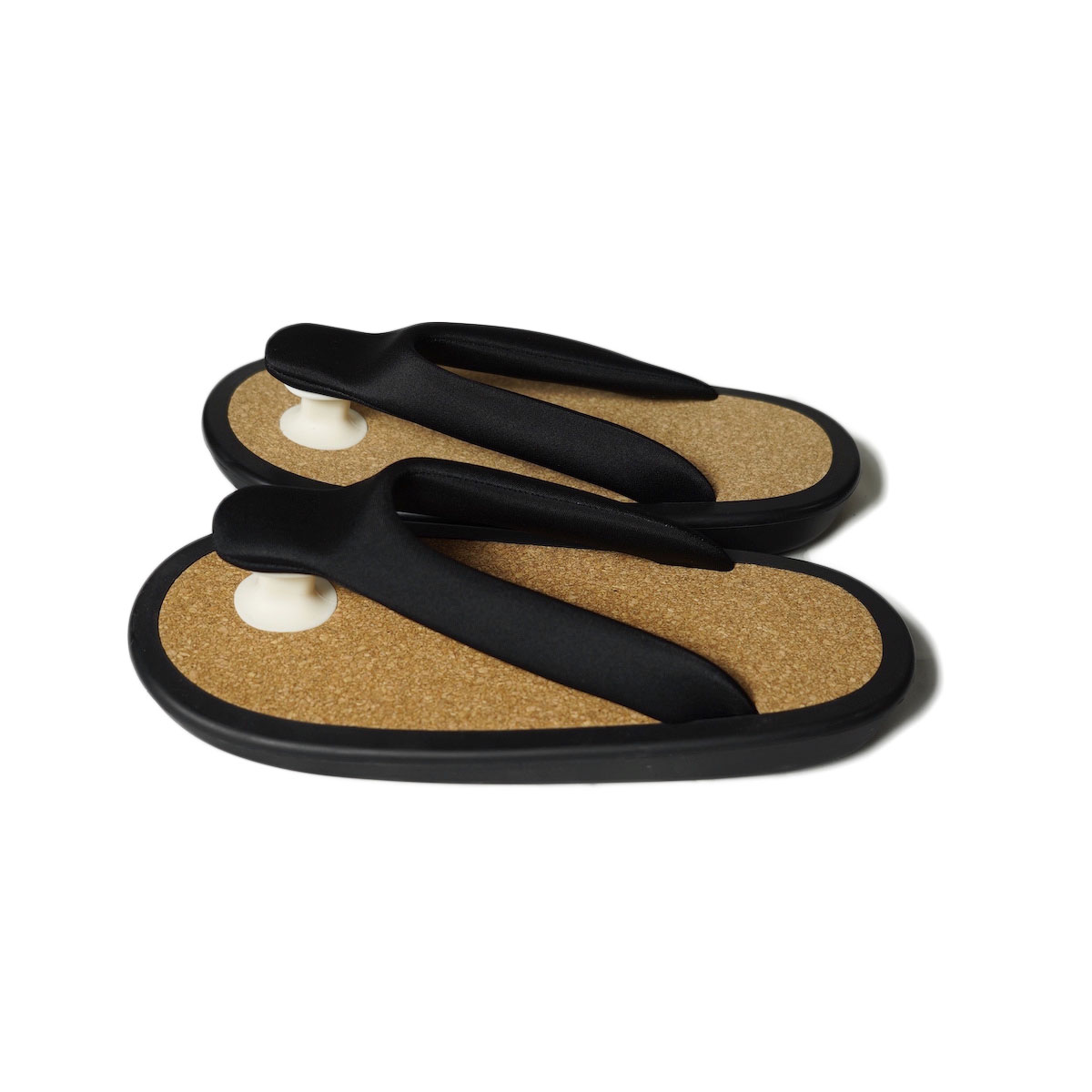 早い物勝ち♥gion jojo 祇園ない藤 サンダル 24cm コルク ブラック JOJO / Beach Sandal (BLACK × CORK)