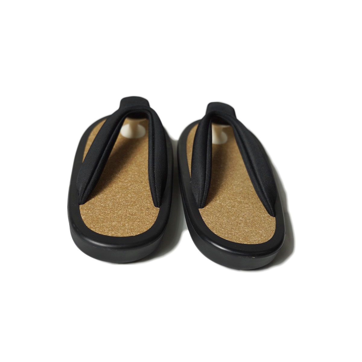 JOJO / Beach Sandal (BLACK × CORK)
