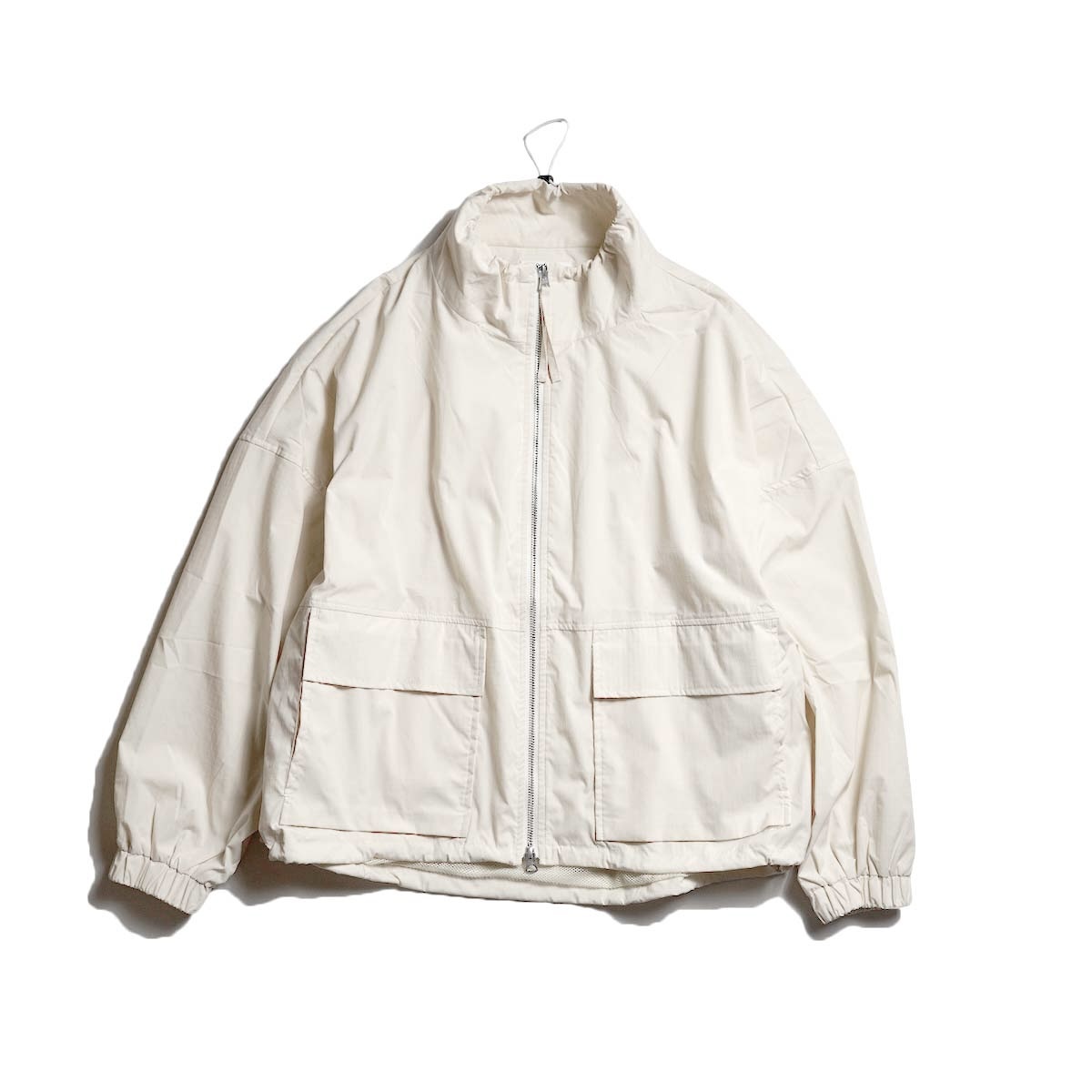 KHA:KI / STAND COLLAR JACKET (Light Beige)