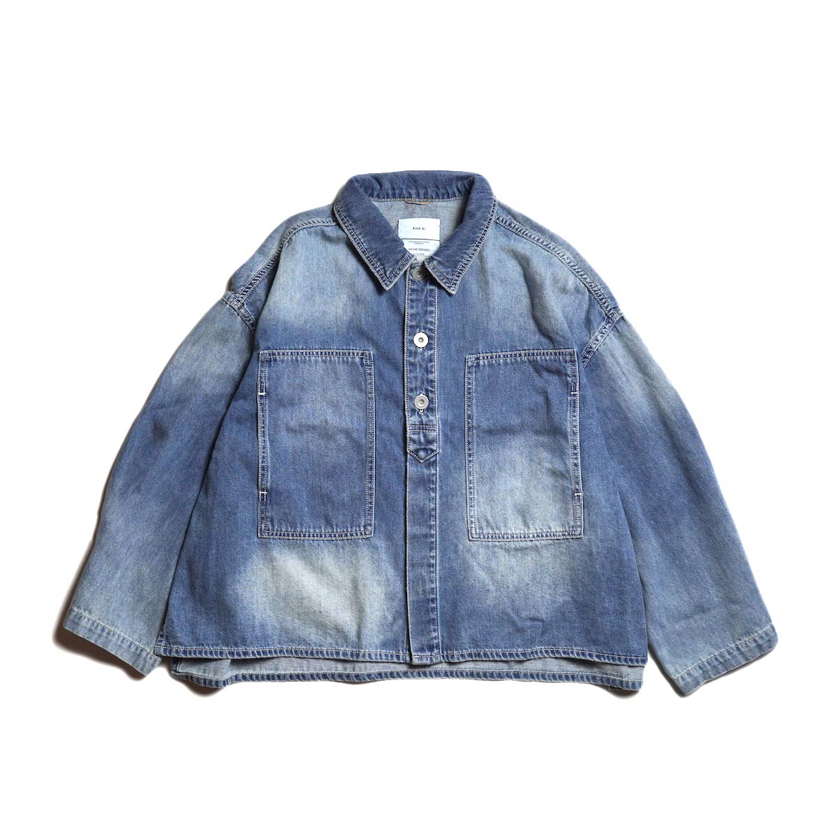 KHA:KI / TYPE-35 DENIM SHIRT (Indigo)