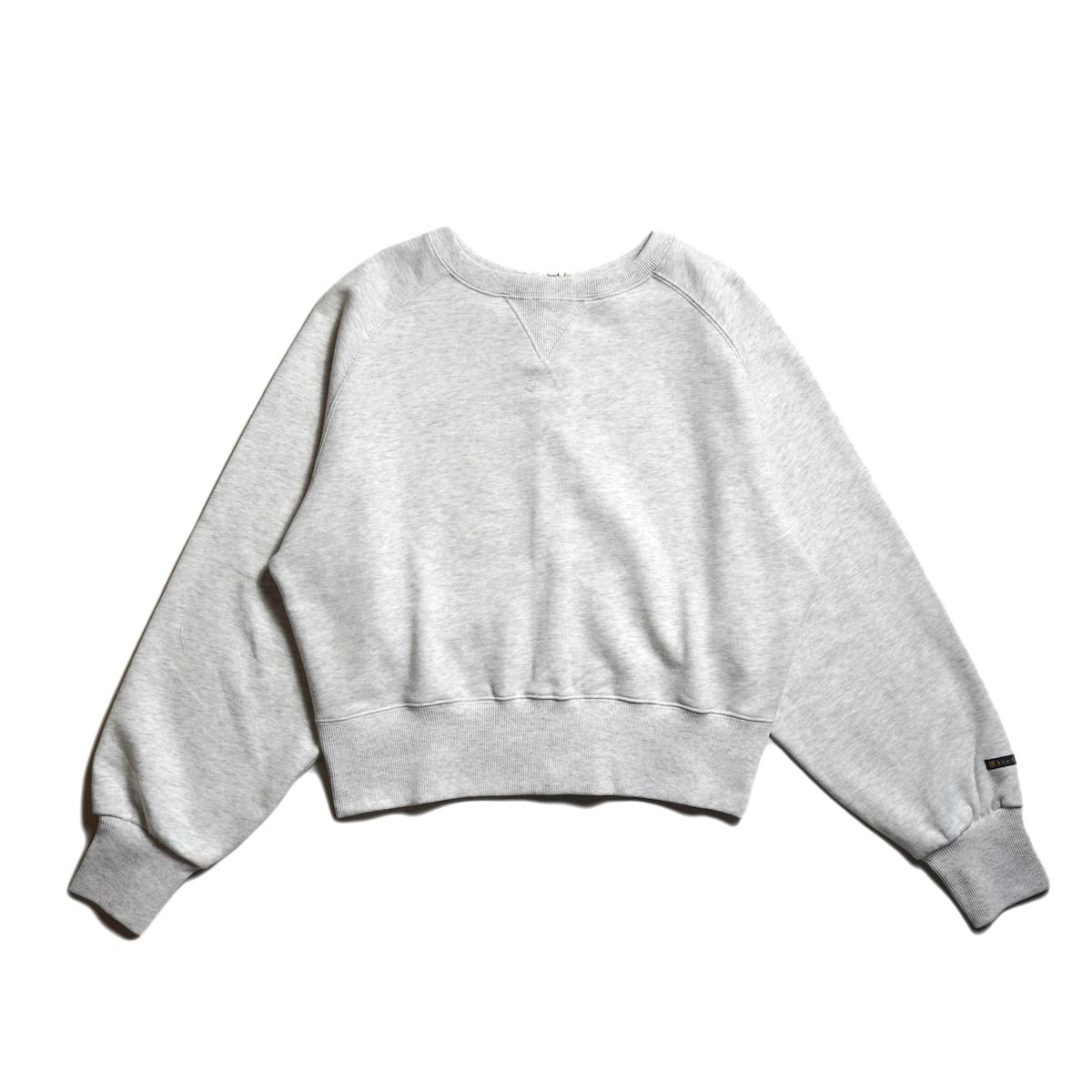 KHA:KI / 2WAY SWEAT SHIRT (Ash Gray) 背面