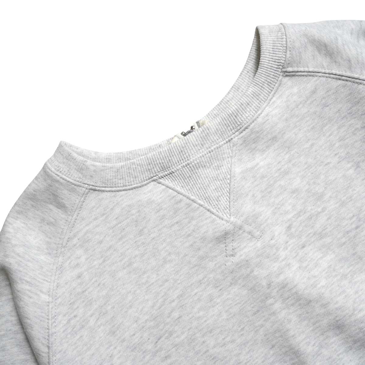 KHA:KI / 2WAY SWEAT SHIRT (Ash Gray) ガゼット