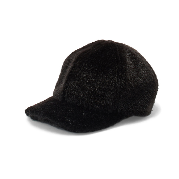 fur baseball caps