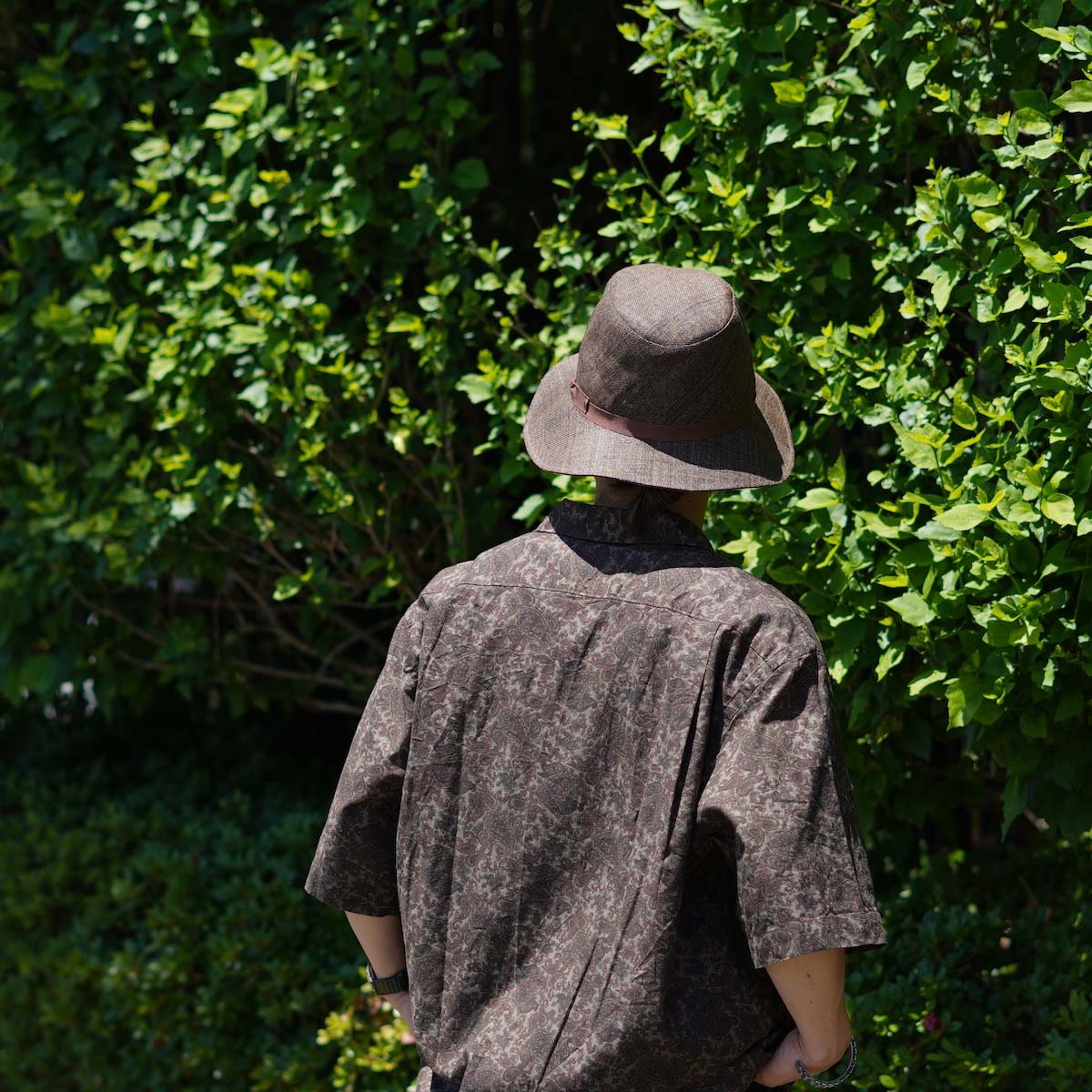 KIJIMA TAKAYUKI / MEYYYY110B PAPER CLOTH SOFT HAT - MIDDLE (Black)