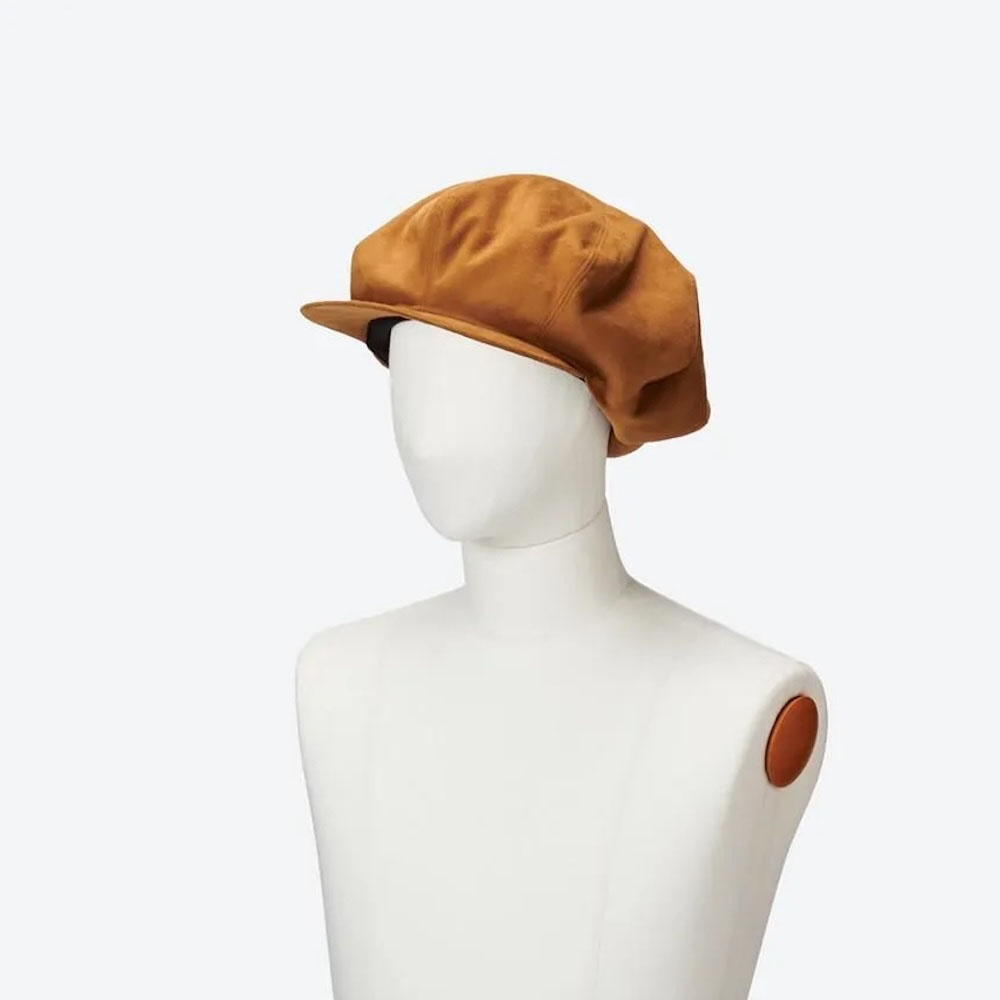 KIJIMA TAKAYUKI / MYYY252816 Faux Suede Flat Big Casquette