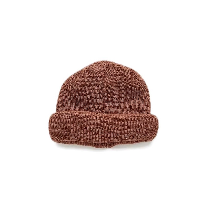 KIJIMA TAKAYUKI / MKNY262901 Knit Deck Cap (Brown)