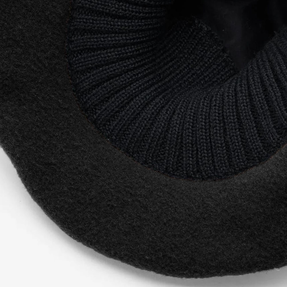 KIJIMA TAKAYUKI / MYYY252023 Wool Napped Mountain Hat (Black)