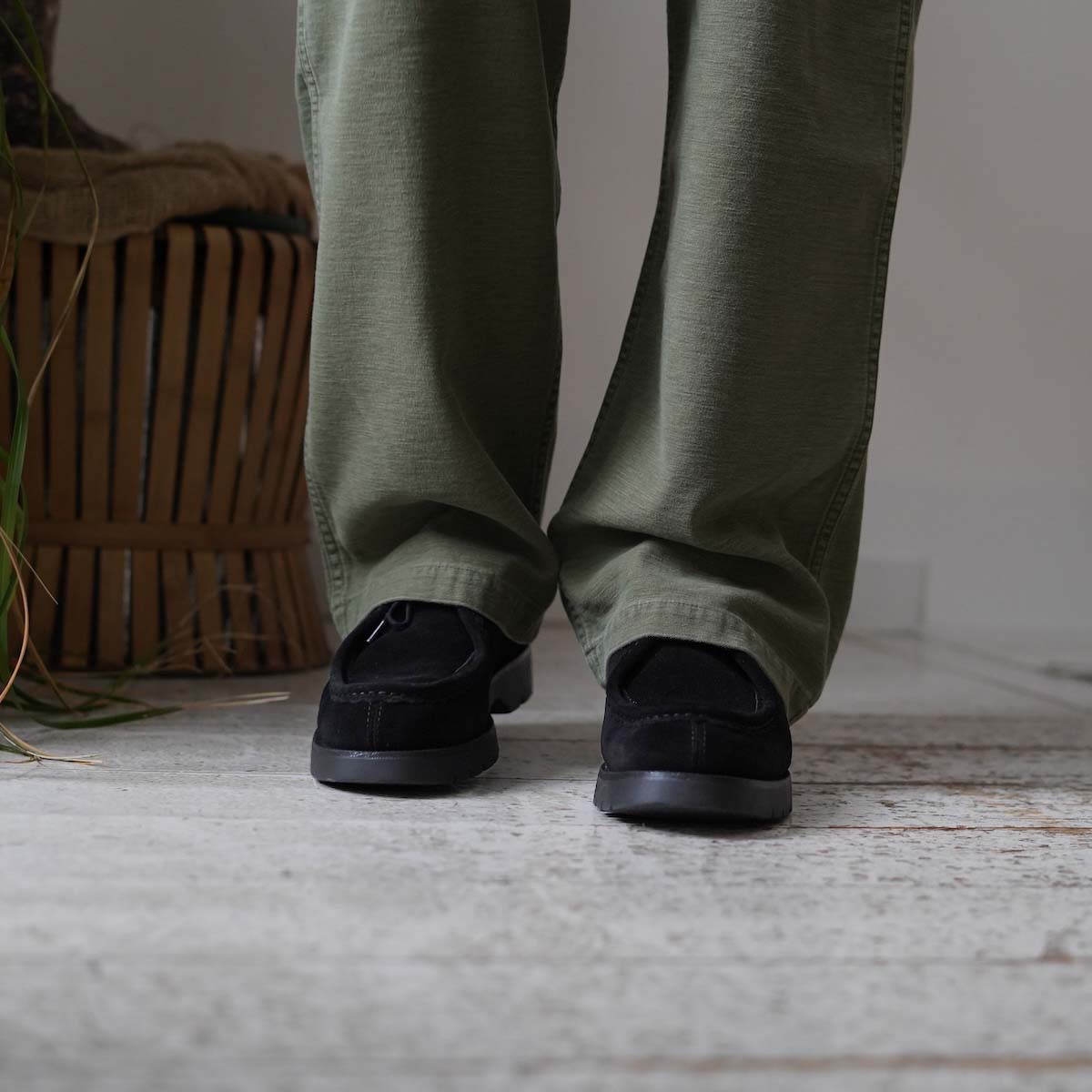 KLEMAN / PADROR VV (Suede Black) 着用イメージ②