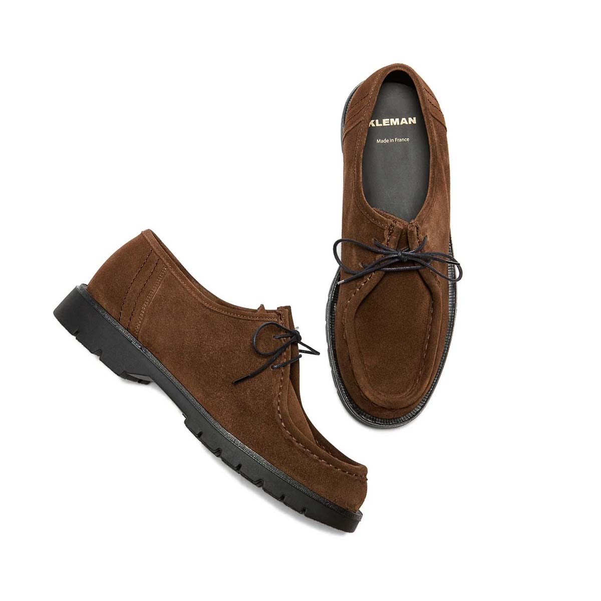 KLEMAN / PADROR VV (Suede Chocolate) アッパー