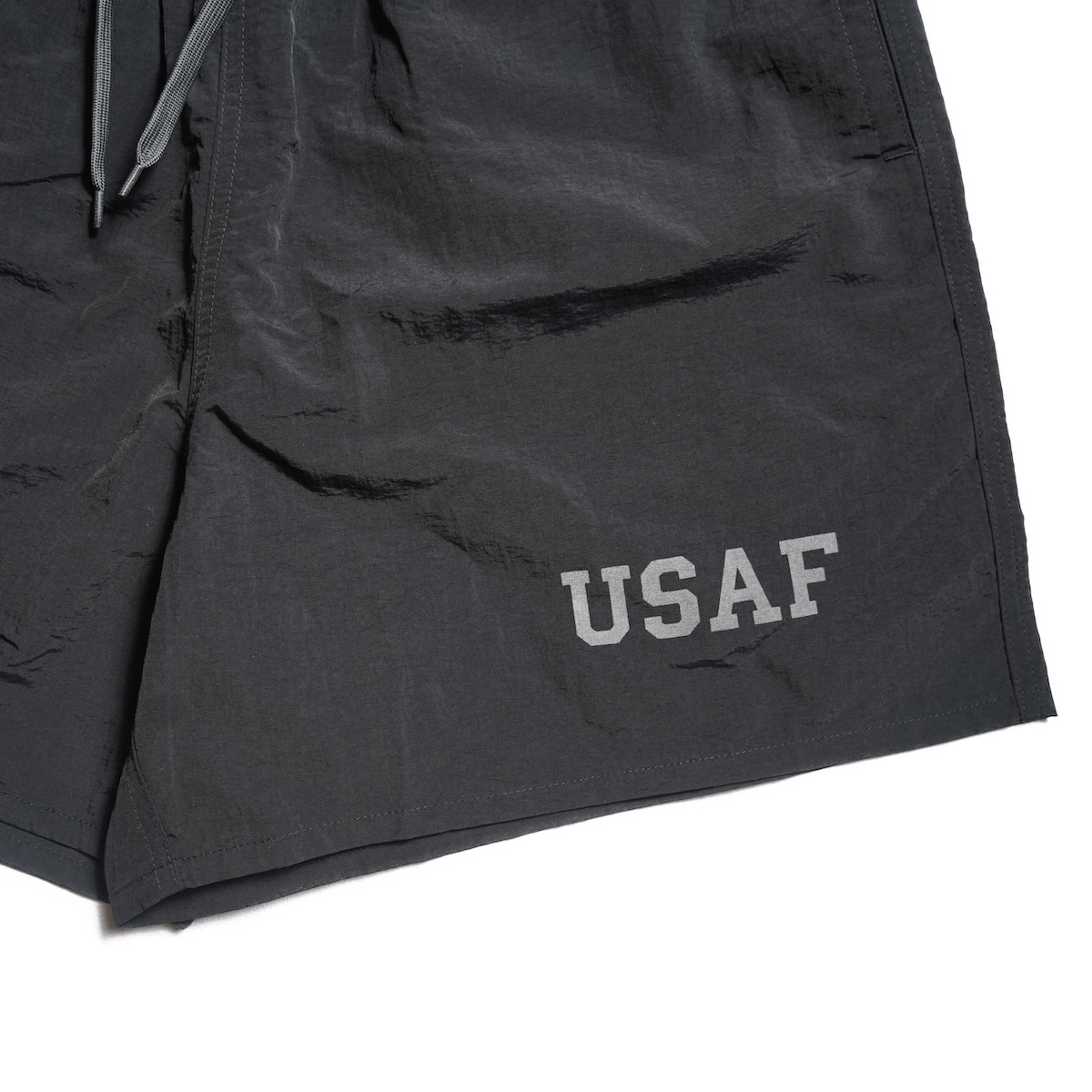 MADE IN STANDARD / USAF 5INCH BAGGY SHORTS (Black)