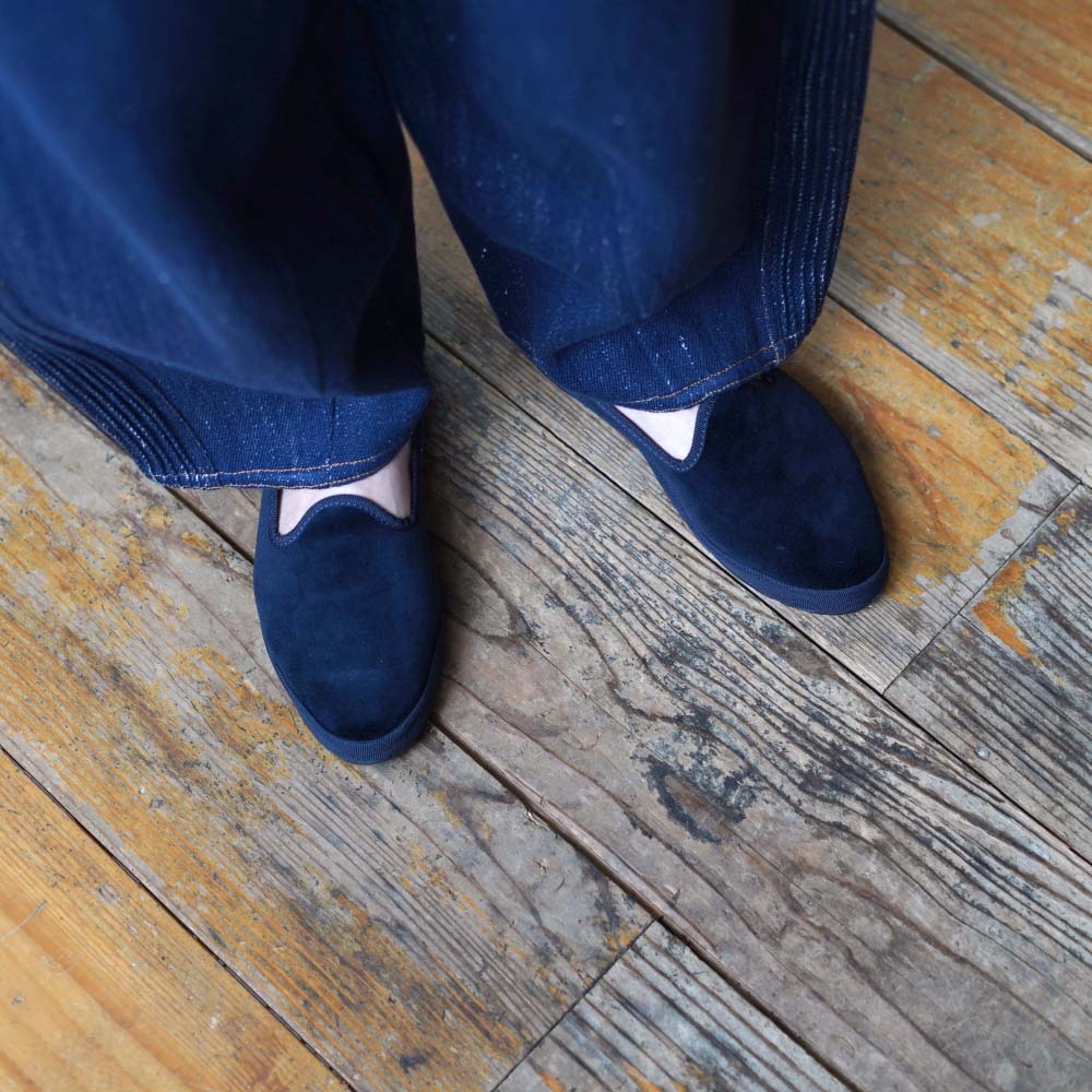 ETELKA / SLIP-ON SHOES (Navy)