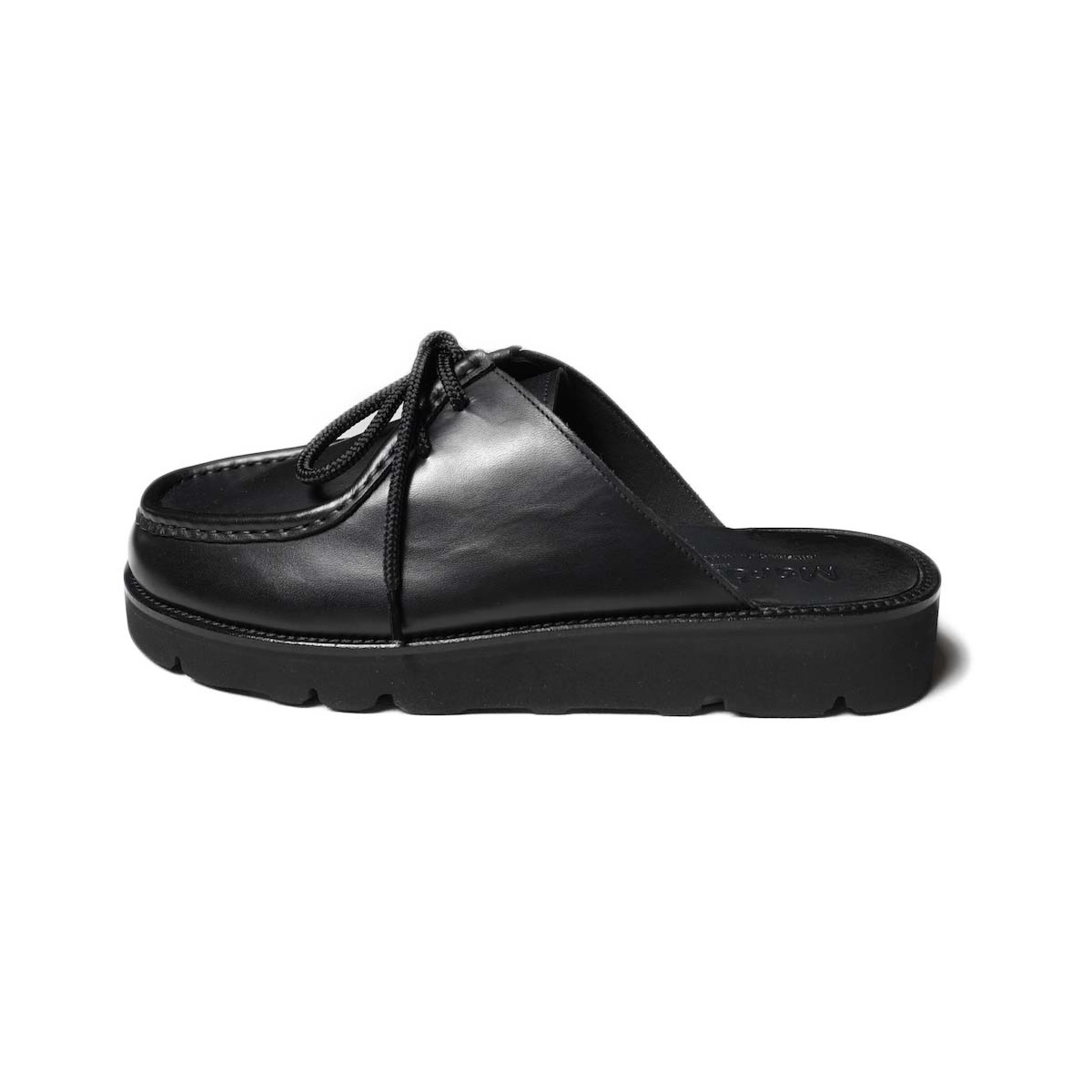 Marbot / MOCCASIN SANDAL (Black)