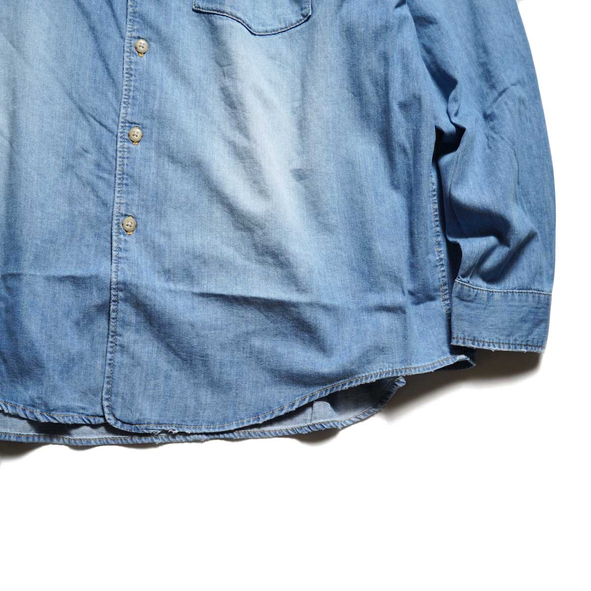 MYTHINKS / MY DENIM B.D SHIRT (Blue)