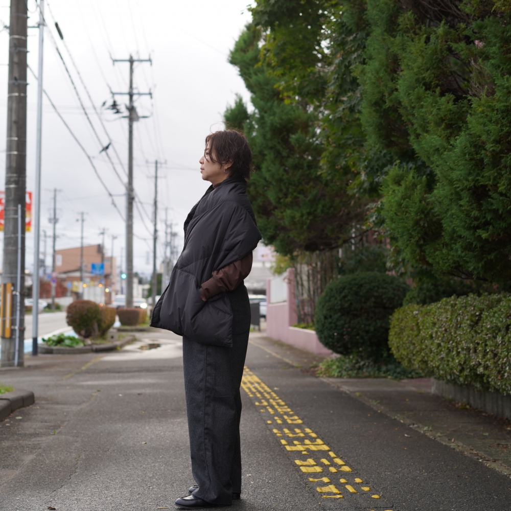 RIVER PONCHO ポンチョ　OHGA 新品 OHGA