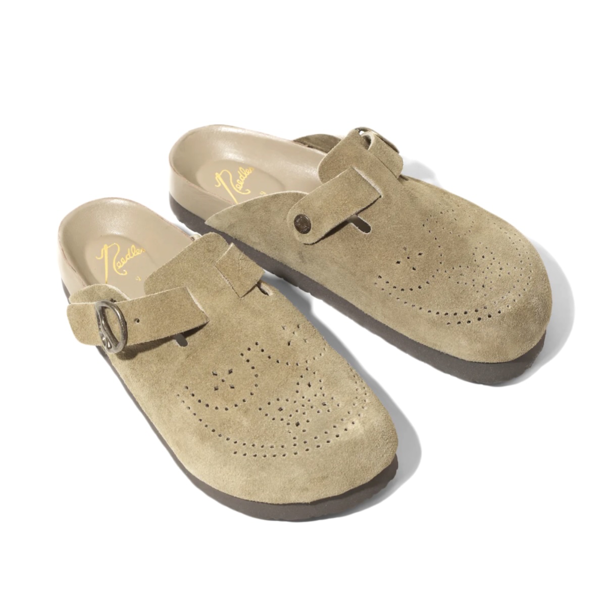 Needles / Clog Sandal - Suede Lthr. (Taupe)