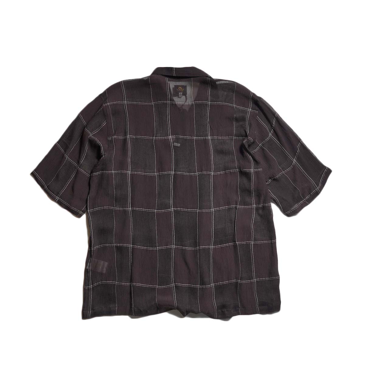 Needles / Cabana Shirt - Cupra Crepe Plaid (Brown)