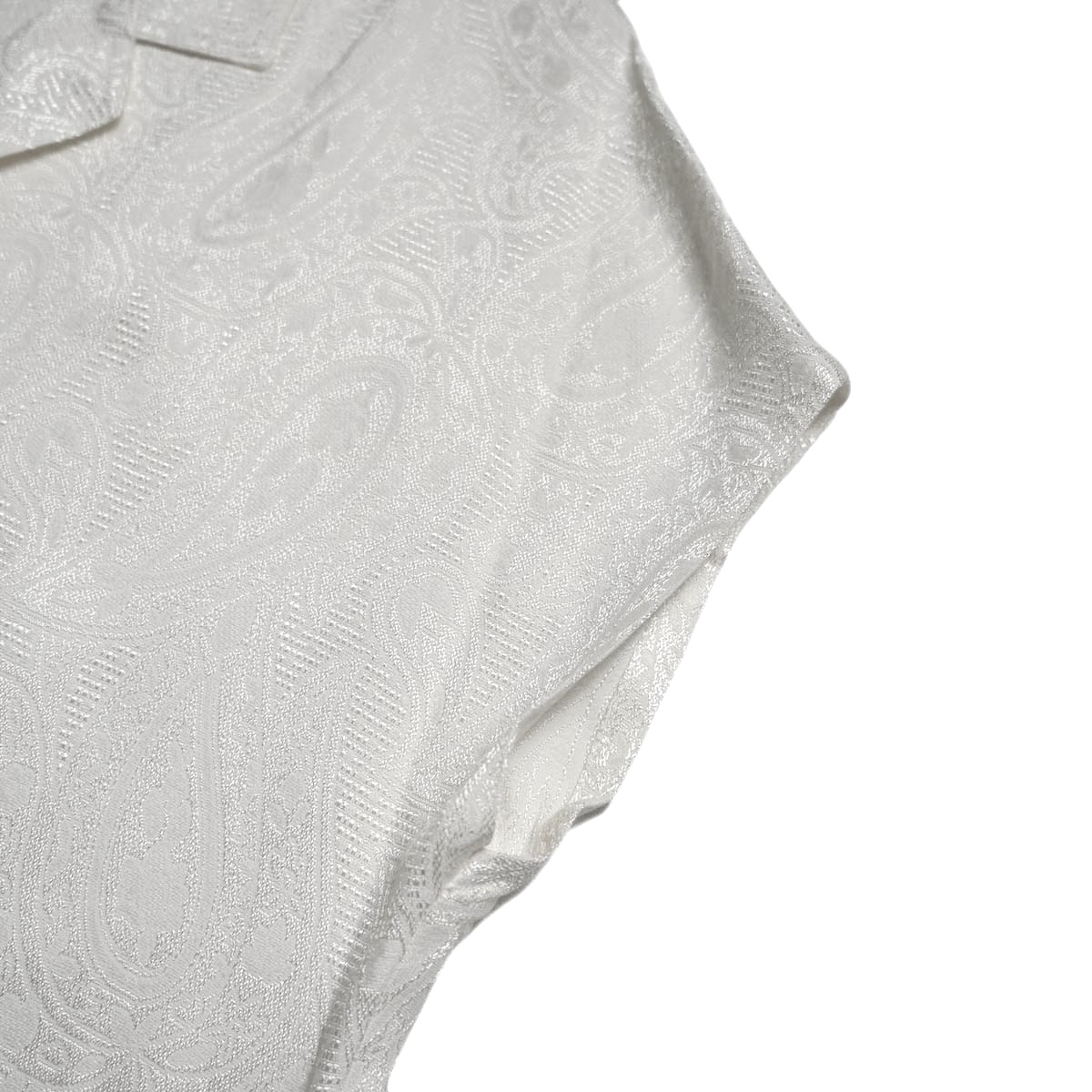 Needles / French Sleeve Blouse - Paisley Jacquard (Off White)