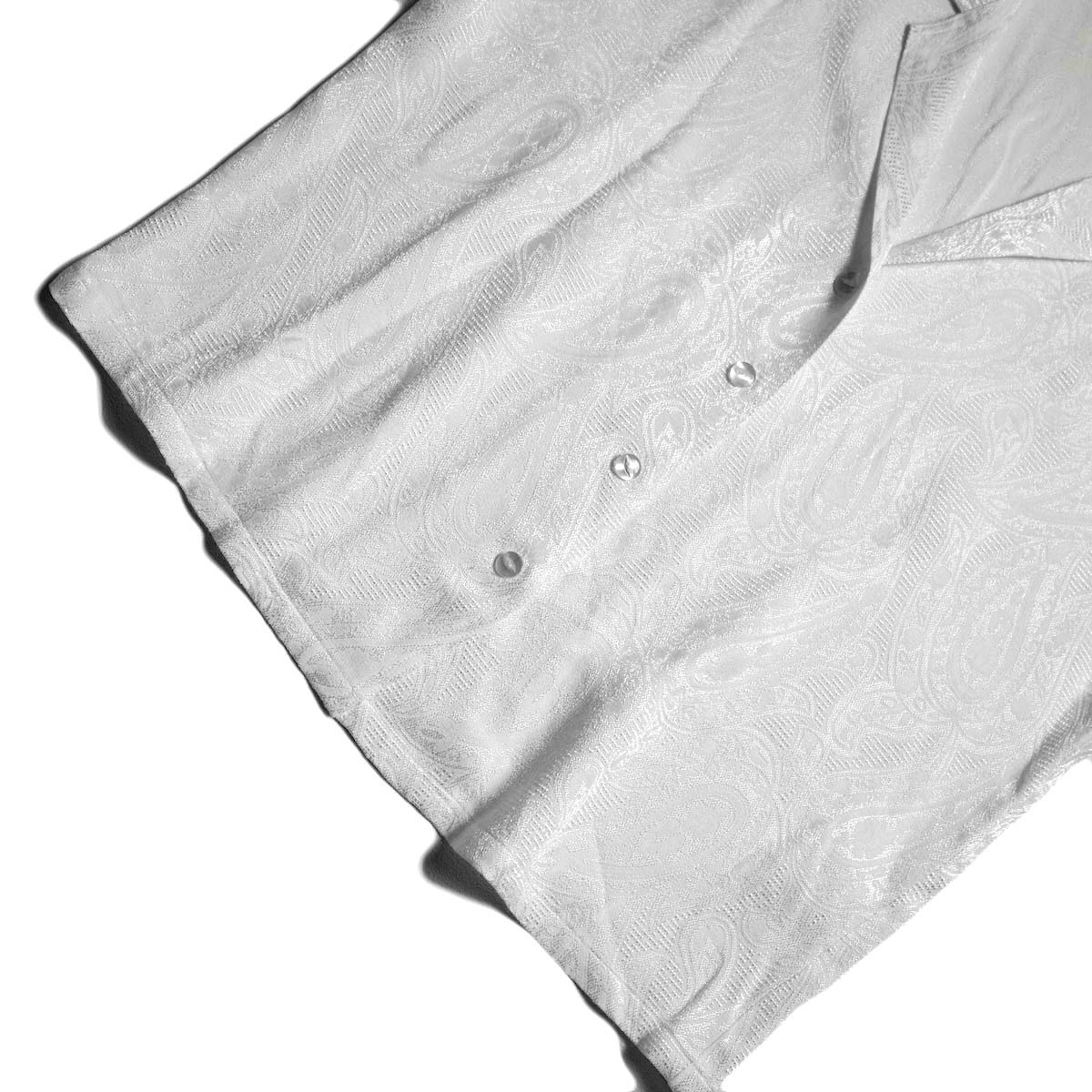 Needles / French Sleeve Blouse - Paisley Jacquard (Off White)