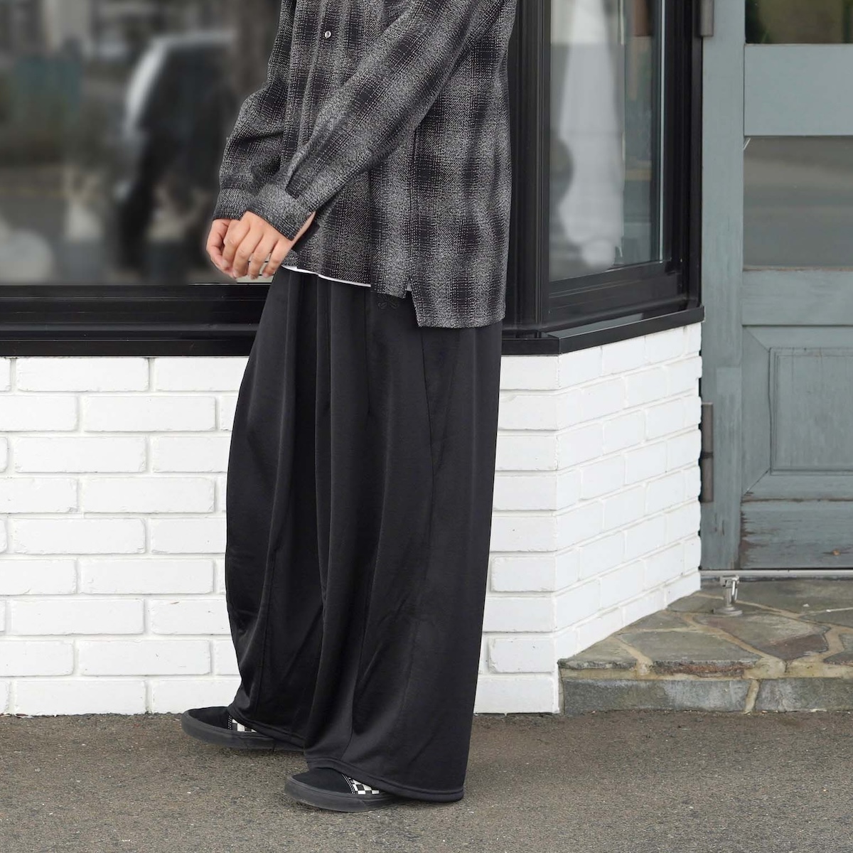 Needles / H.D. Sweat Pant - Bright Jersey (Black)