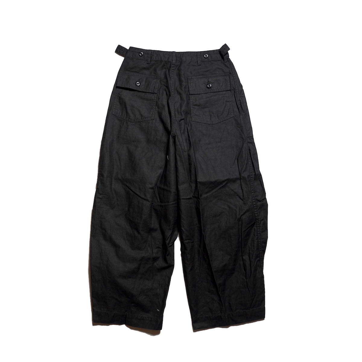 Needles / H.D. Pant - Fatigue (Black) 背面