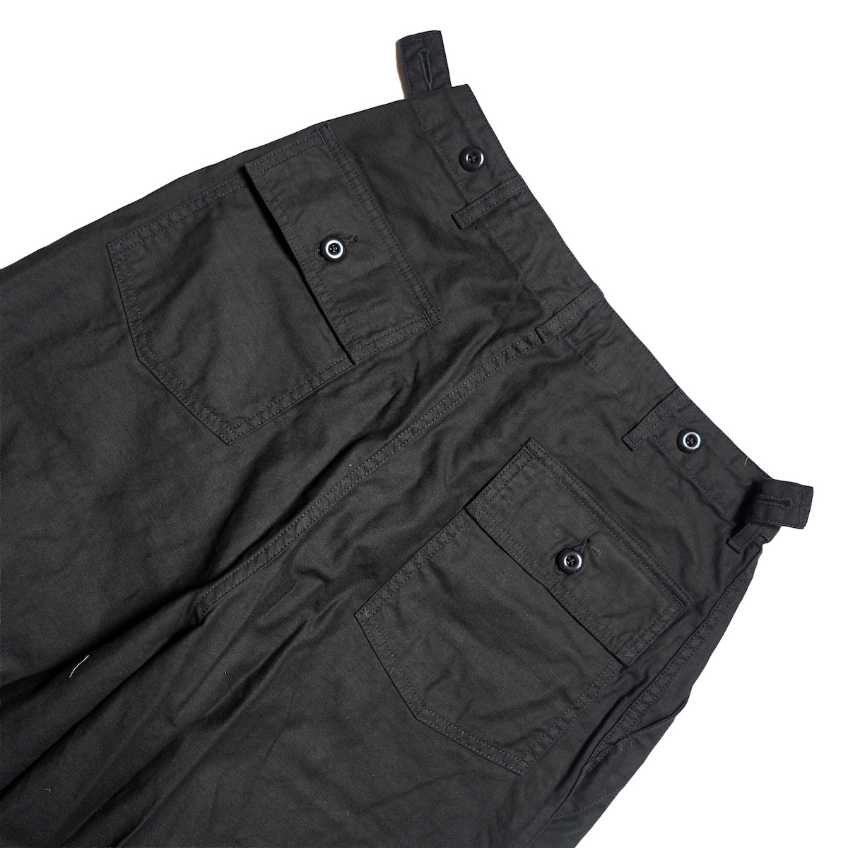 Needles / H.D. Pant - Fatigue (Black) ヒップポケット