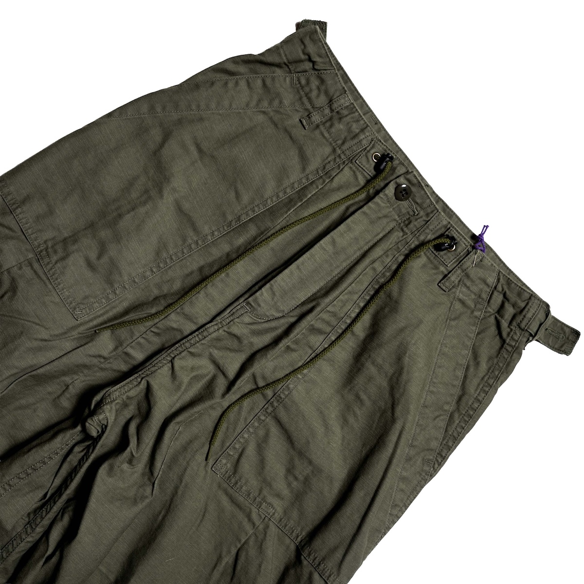 Needles / H.D. Pant - Fatigue (Olive) ウエスト