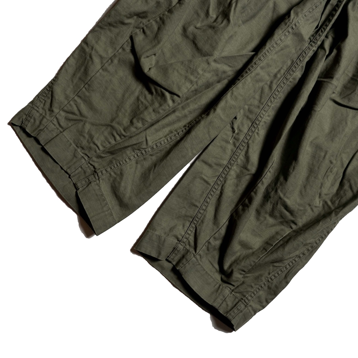 Needles / H.D. Pant - Fatigue (Olive) 裾