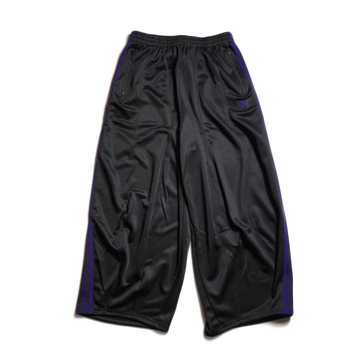 Needles / H.D. Track Pant - Poly Smooth (Black)