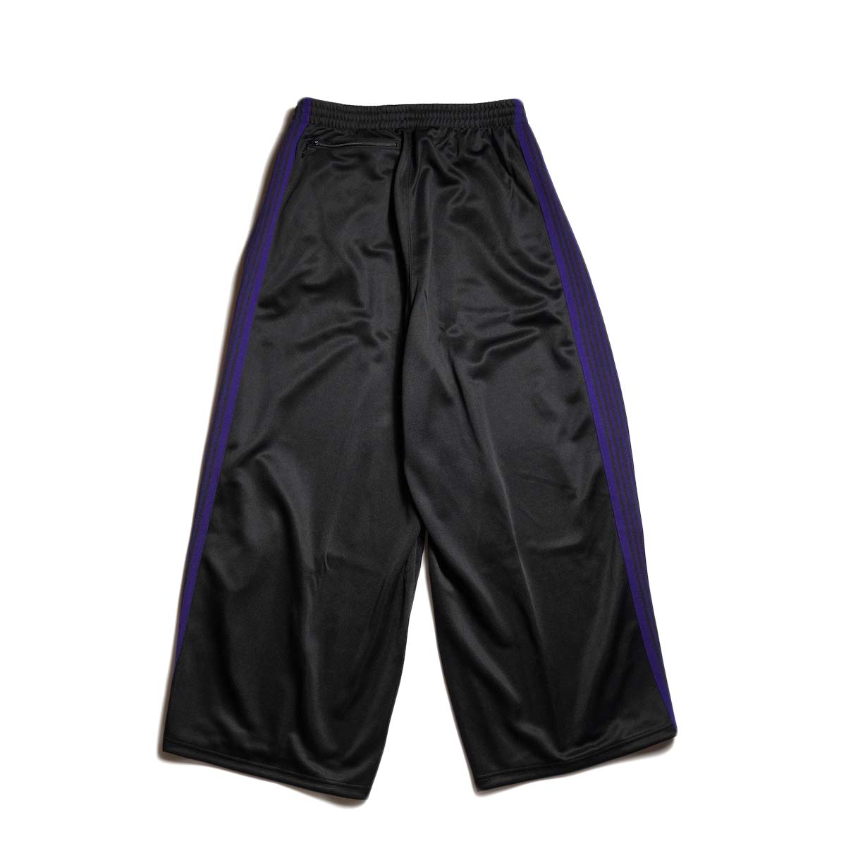 Needles / H.D. Track Pant - Poly Smooth (Black) 背面