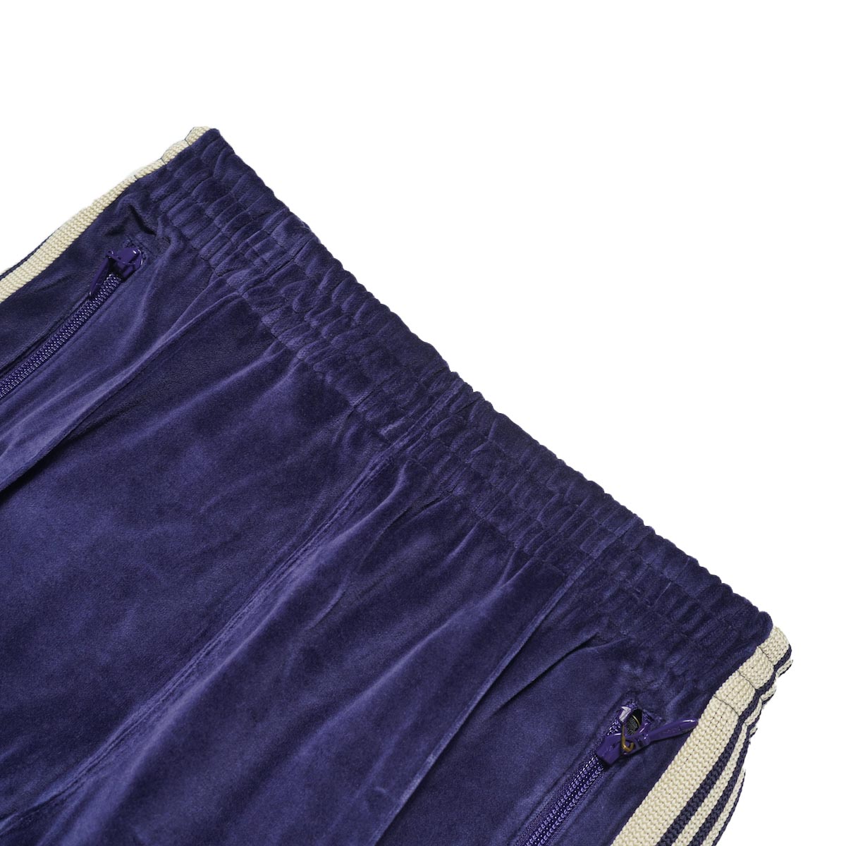 ニードルス　NARROW TRACK PANTS VELOUR ネイビー Needles - Narrow Track Pants | HBX - Globally Curated