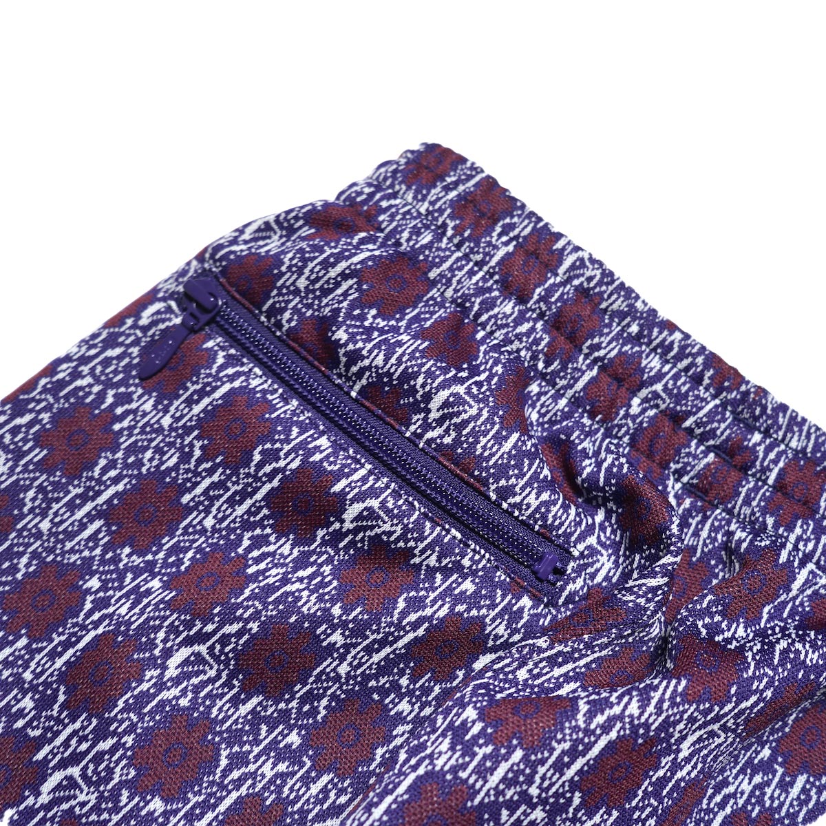 Needles / Track Pant - Poly Jacquard (Flower)背面ポケット