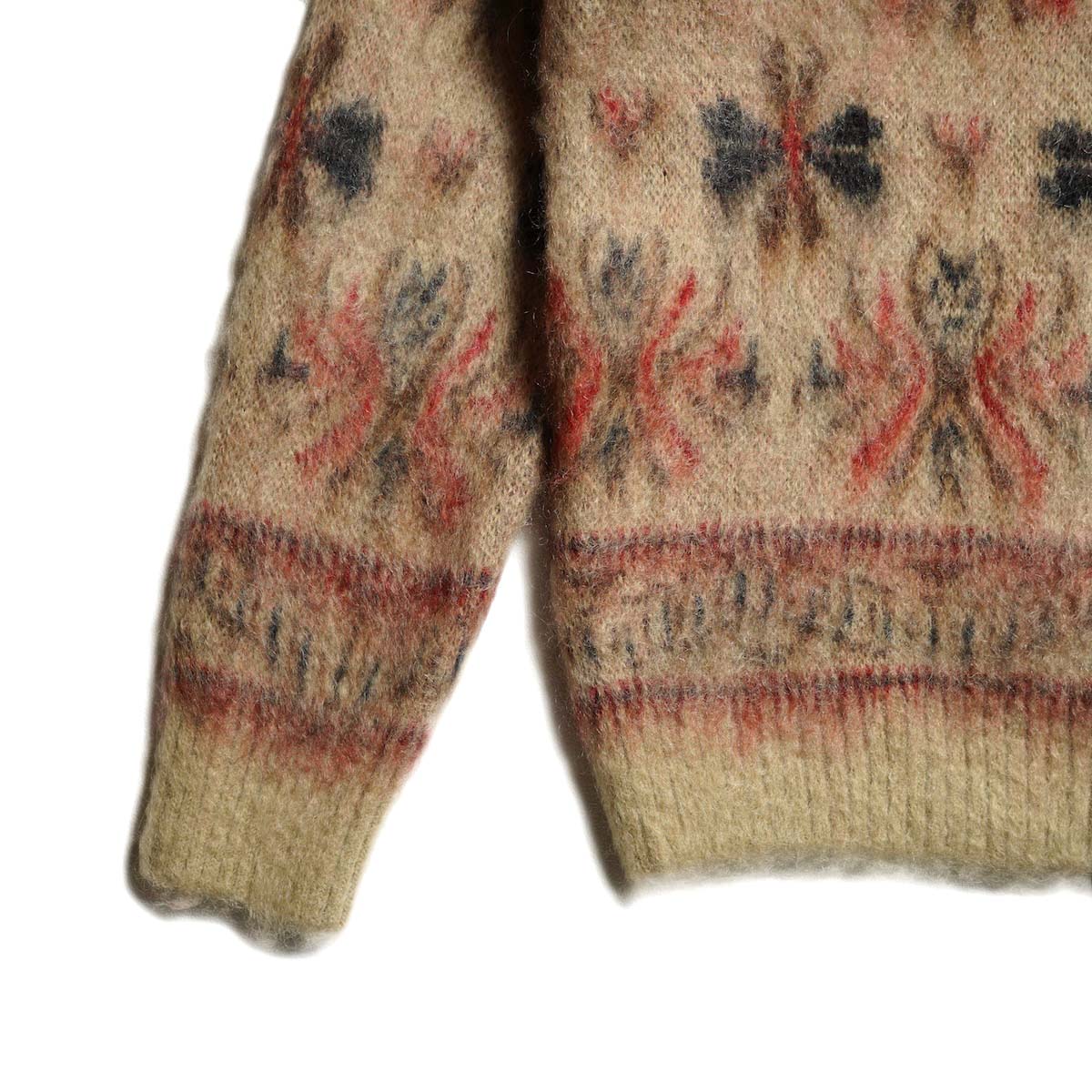 Needles / Mohair Cardigan-Folklore (Camel) 袖
